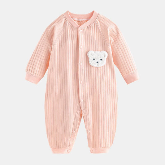 Baby Bear Patch Comfy Romper