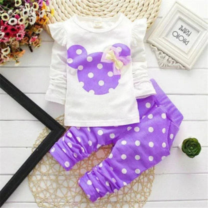 Polka Dot Delight Toddler Apparel Set