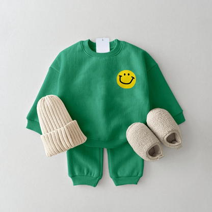 Baby Simple Smile Sweatsuit Set