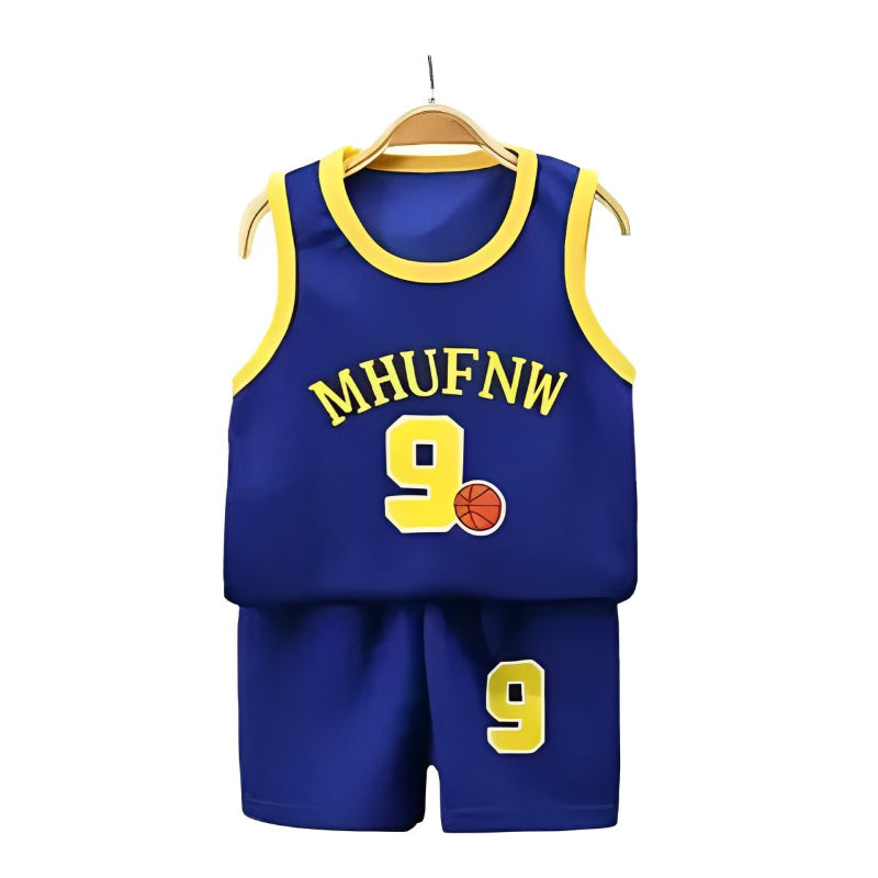 Basketball Jersey And Shorts Set