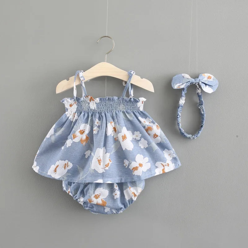 Bloomer Set Sunny Floral Toddler Dress