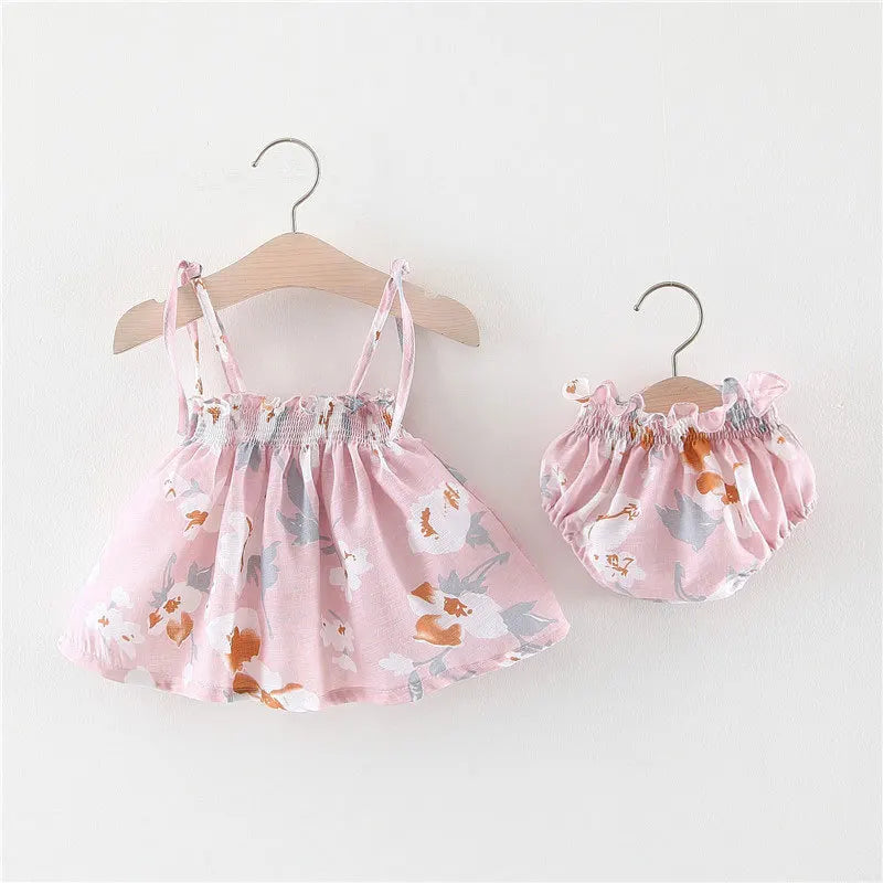 Bloomer Set Sunny Floral Toddler Dress