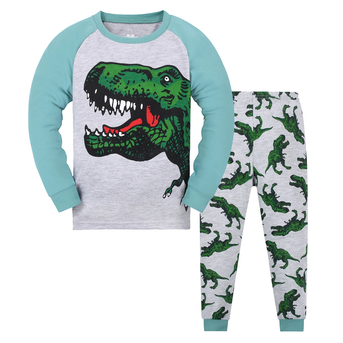 Cartoony Printed Pajamas Set