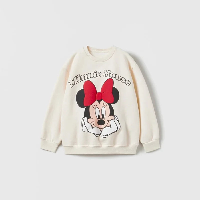 Classic Mickey And Minnie Long Sleeve Sweatshirts