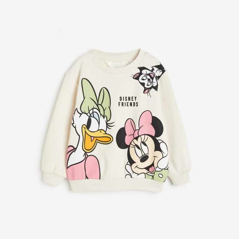 Classic Mickey And Minnie Long Sleeve Sweatshirts