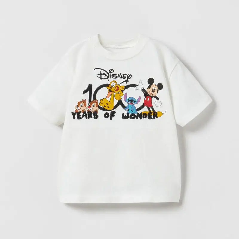 Disney Character Printed T Shirt