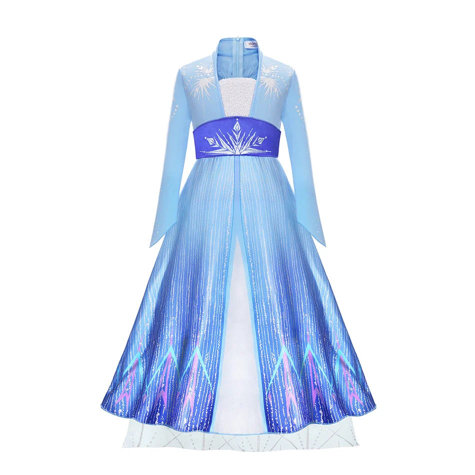 Enchanted Princess Gown With Cape For Celebratory Events