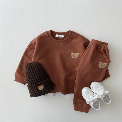 Bear Emblem Toddler Lounge Set