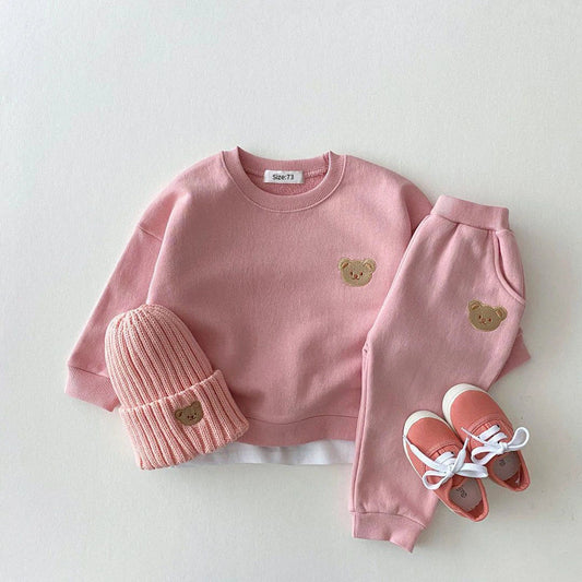 Bear Emblem Toddler Lounge Set