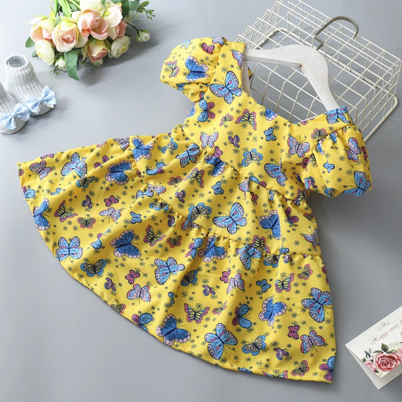 Floral Summer Princess Dress