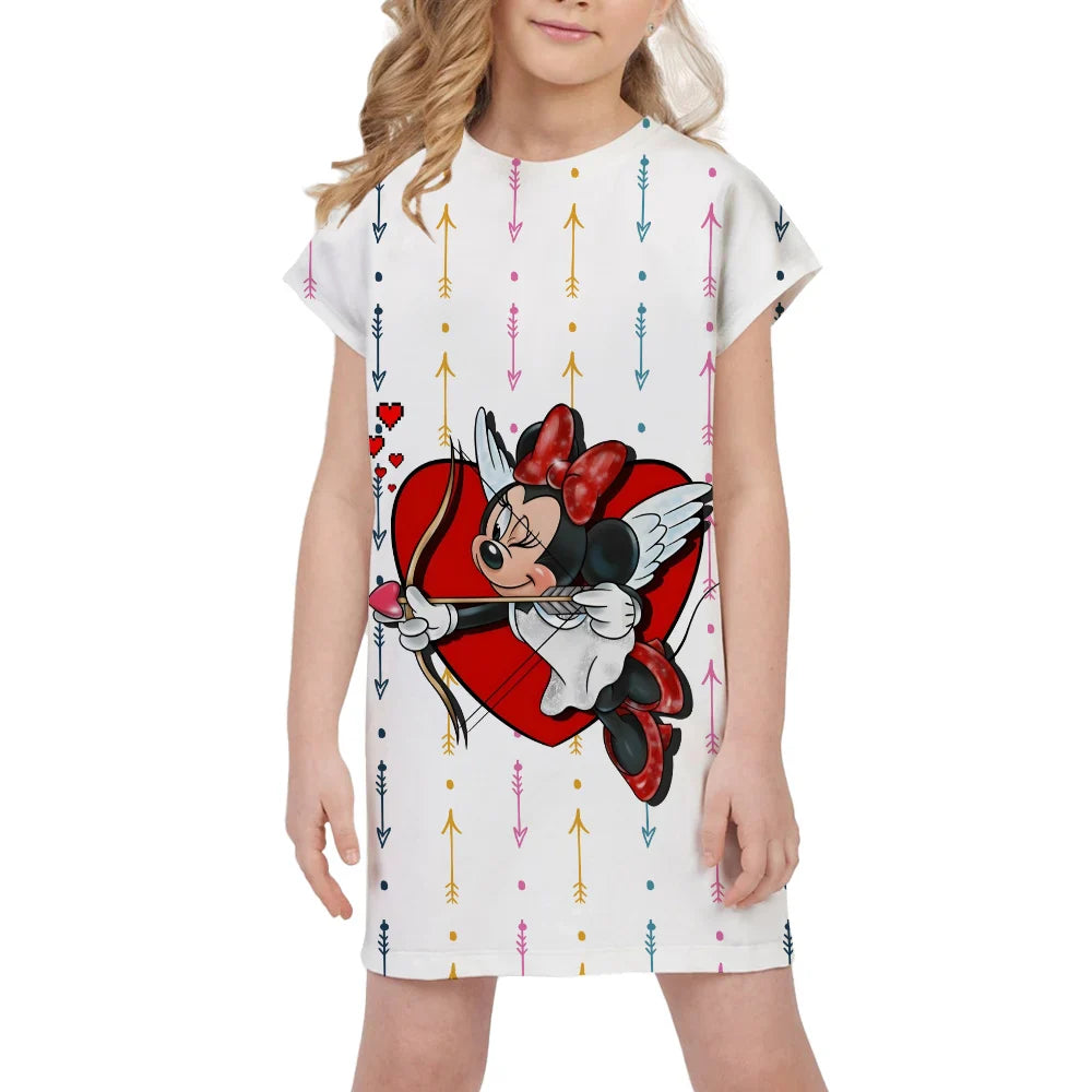 Playful Patchwork Dress For Young Fashion Enthusiasts