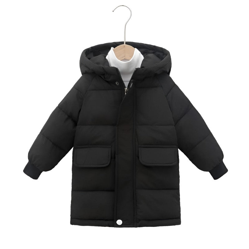 Outerwear Hooded Puffer Jacket