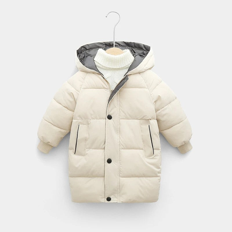 Outerwear Hooded Puffer Jacket