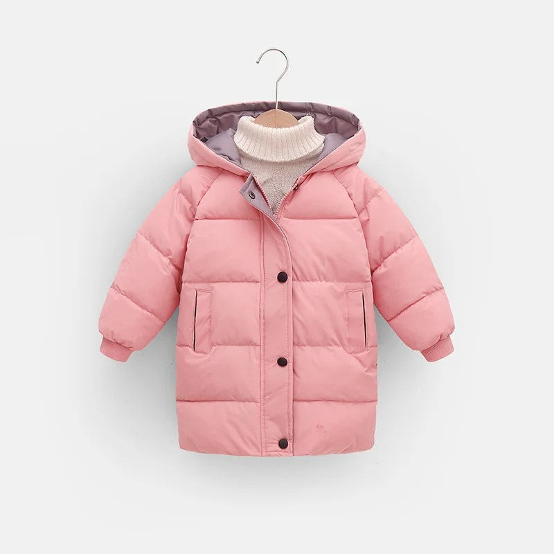 Outerwear Hooded Puffer Jacket