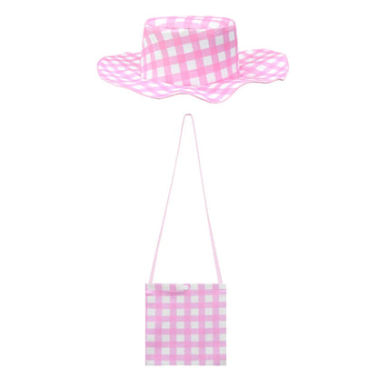 Gingham Dress With Complete Costume Set