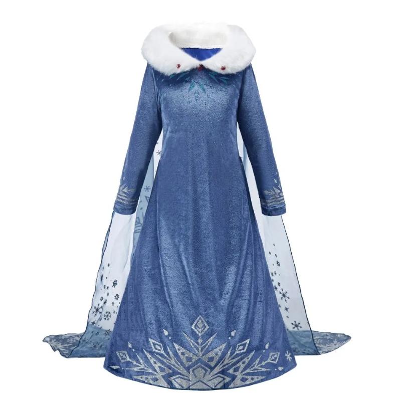 Starlit Princess Gown With Sheer Cape