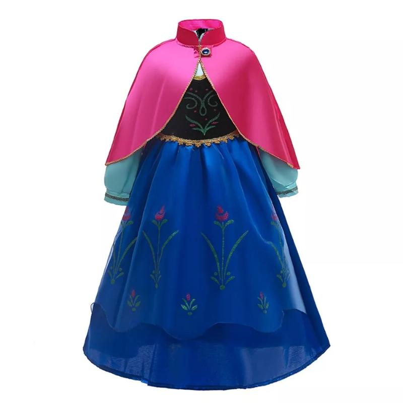 Starlit Princess Gown With Sheer Cape