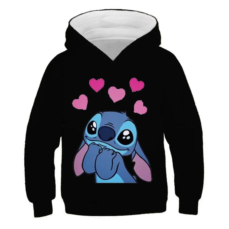 Vibrant Character Themed Youth Hoodie