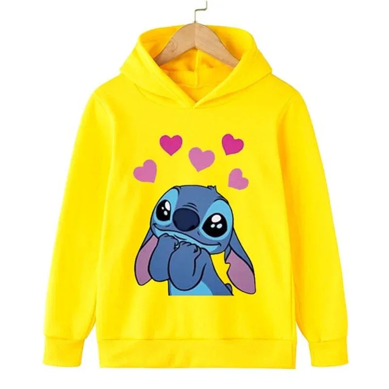 Classic Casual Animated Printed Fun Hoodie