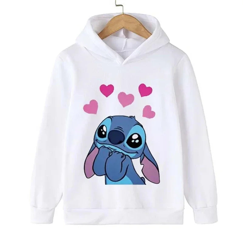 Classic Casual Animated Printed Fun Hoodie