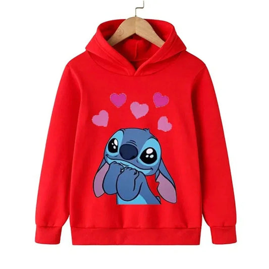 Classic Casual Animated Printed Fun Hoodie