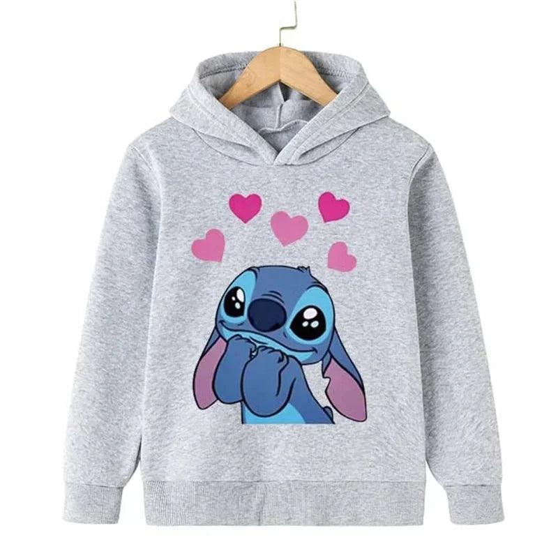 Classic Casual Animated Printed Fun Hoodie